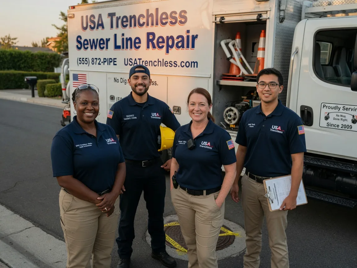 Sewer Line Repair company in Golden, OK
